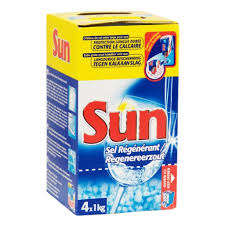 Sun Spülmaschinensalz - 4x1 kg